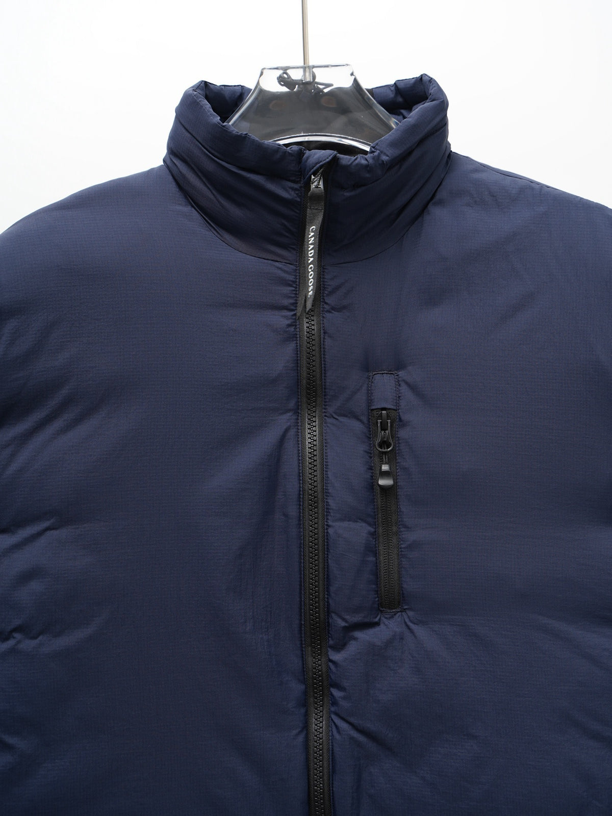 Canada Goose Navy Matte Short Puffer Jacket
