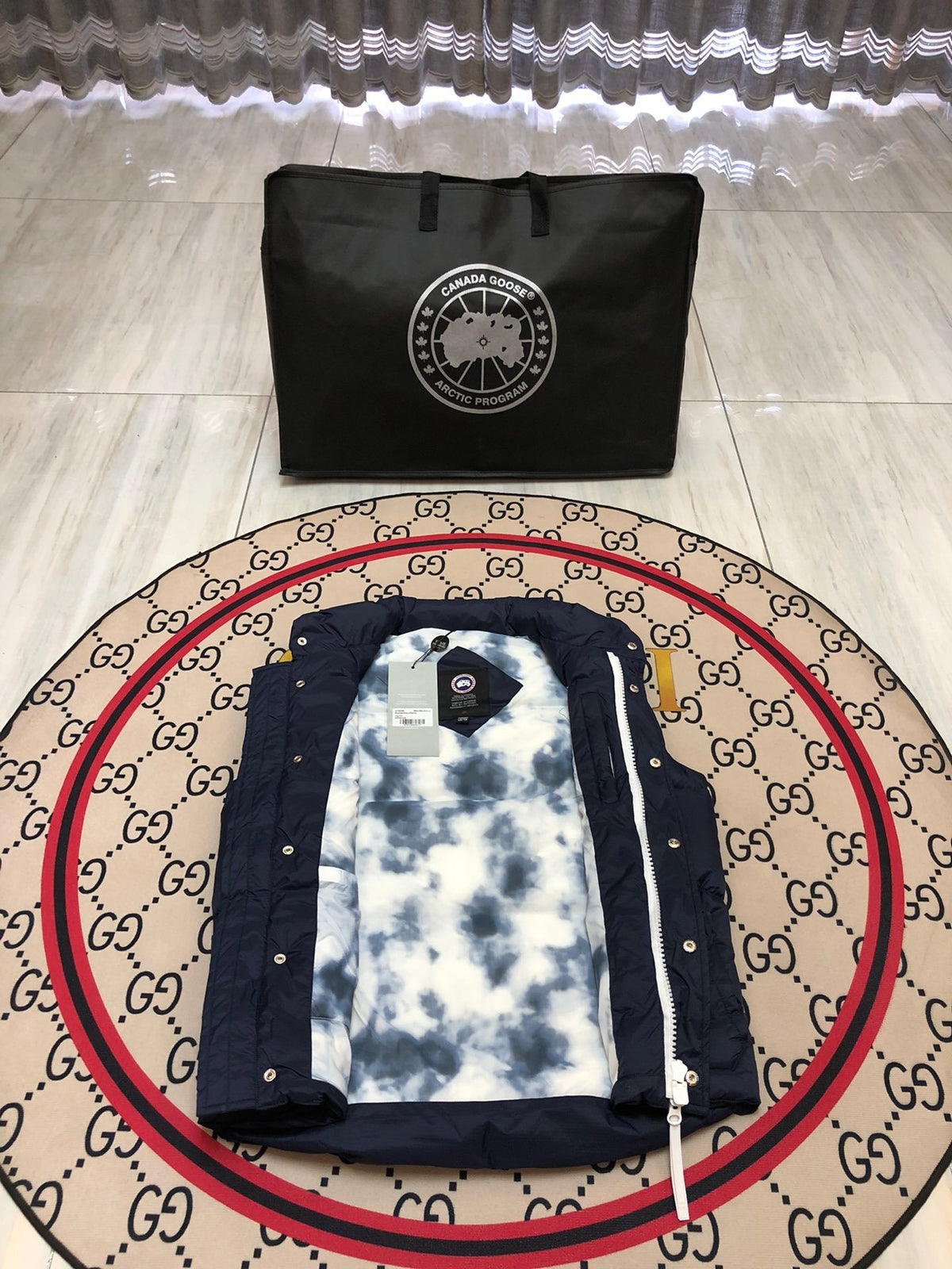 Canada Goose Navy Down Vest