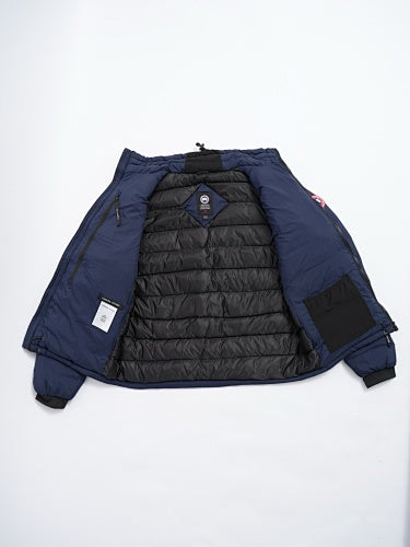 Canada Goose Navy Matte Short Puffer Jacket
