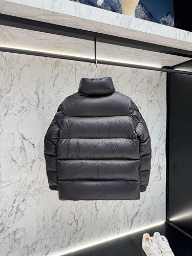 Moncler Black Glossy Oversized Puffer Jacket
