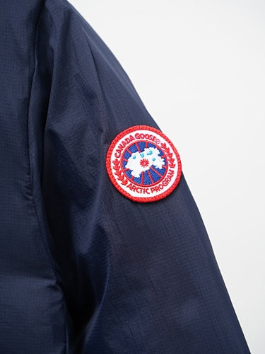 Canada Goose Navy Matte Short Puffer Jacket