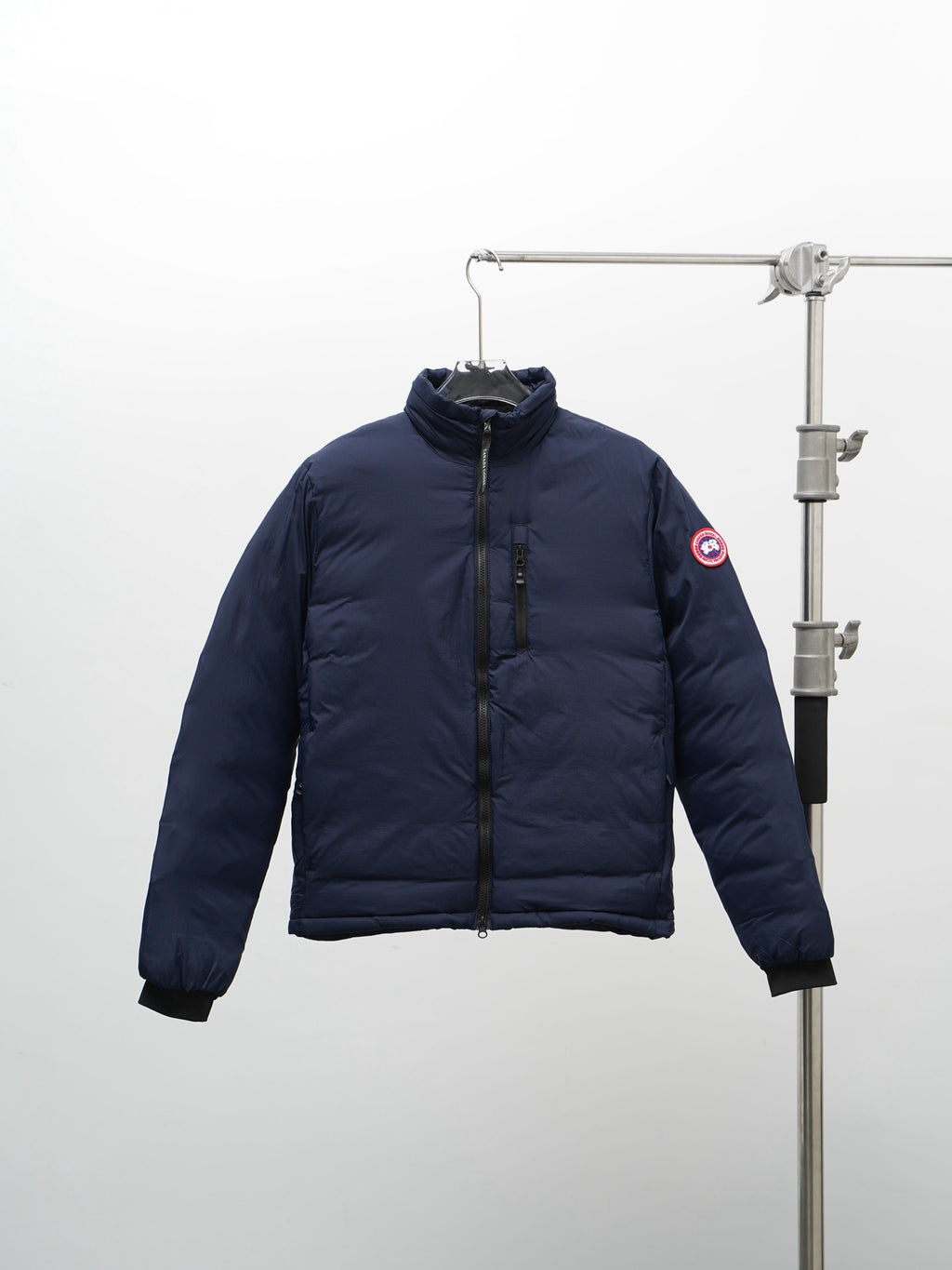 Canada Goose Navy Matte Short Puffer Jacket