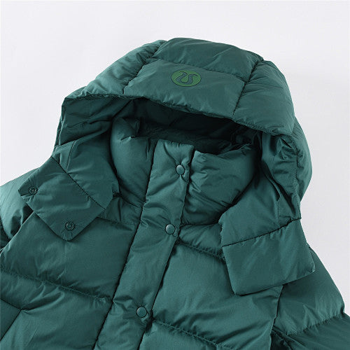 Lululemon Forest Green Hooded Down Puffer Jacket