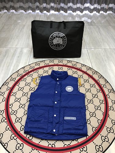 Canada Goose Blue Down Vest
