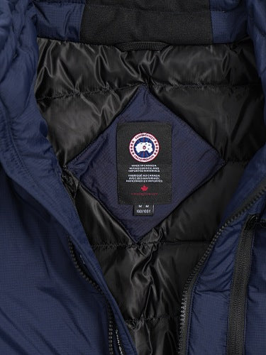 Canada Goose Navy Matte Short Puffer Jacket