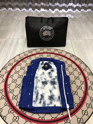 Canada Goose Blue Down Vest