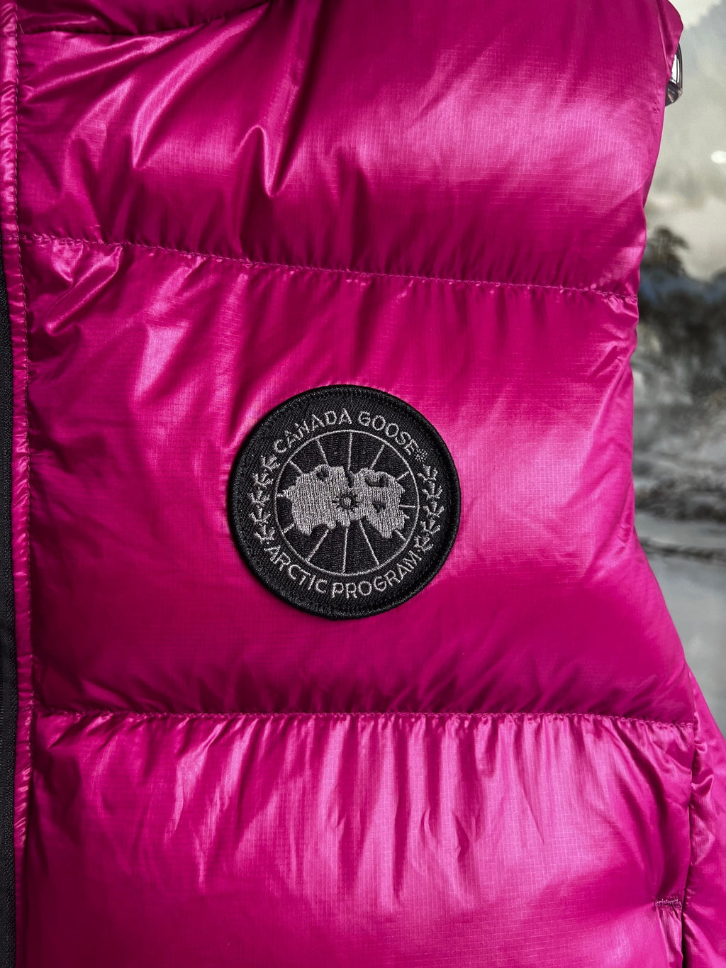 Canada Goose Fuchsia Down Vest