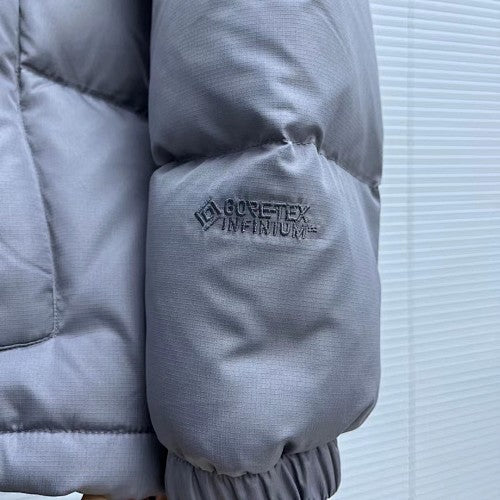 The North Face Grey GORE-TEX INFINIUM Hooded Down Jacket