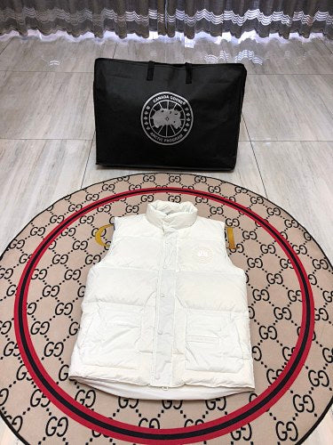Canada Goose White Down Vest