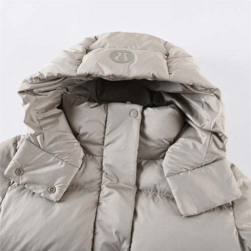 Lululemon Oatmeal Oversized Down Puffer Jacket