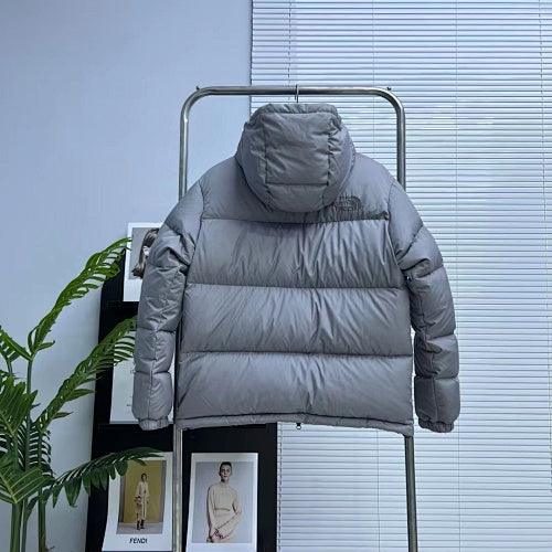 The North Face Grey GORE-TEX INFINIUM Hooded Down Jacket