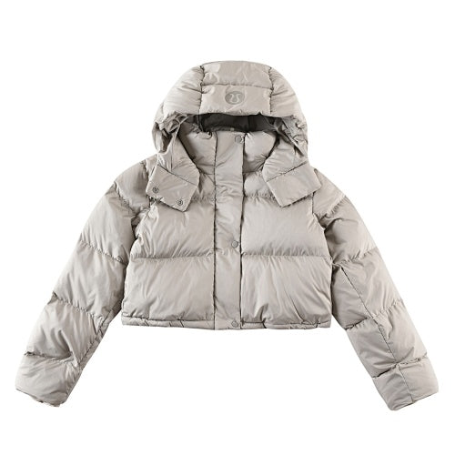 Lululemon Oatmeal Oversized Down Puffer Jacket