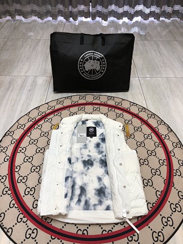 Canada Goose White Down Vest