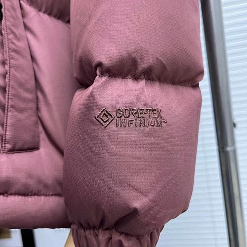 The North Face Mauve Pink GORE-TEX INFINIUM Hooded Down Jacket