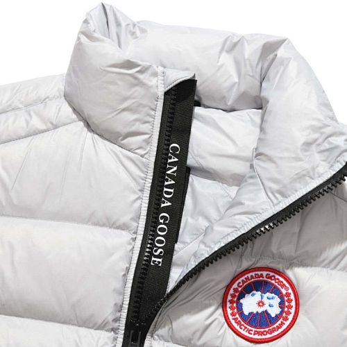 Canada Goose White Down Puffer Jacket