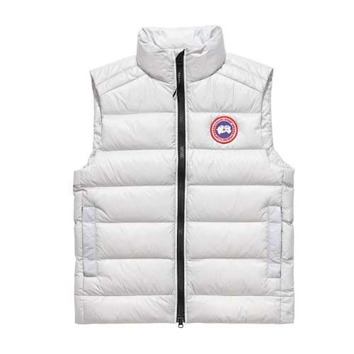 Canada Goose White Down Puffer Jacket