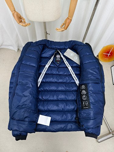 Canada Goose Navy Slim Puffer Jacket