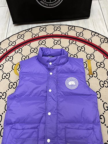 Canada Goose Purple Down Vest