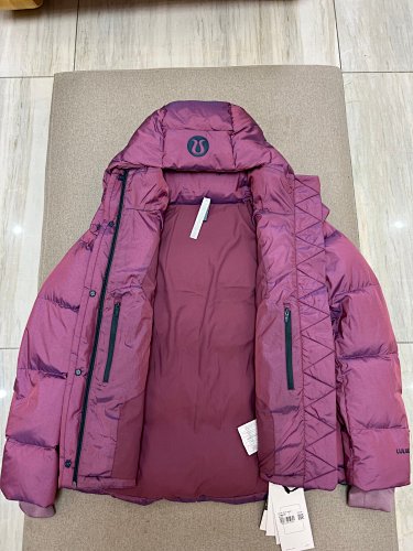 Lululemon Berry Hooded Down Puffer Jacket