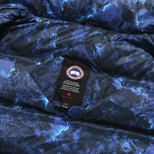 Canada Goose Blue Camo Down Puffer Jacket