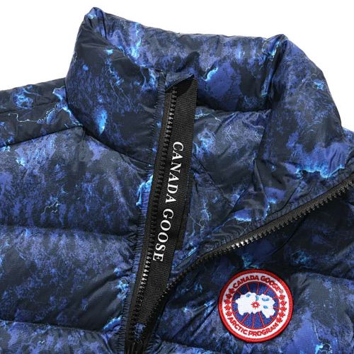 Canada Goose Blue Camo Down Puffer Jacket