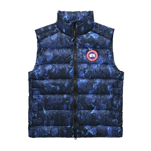 Canada Goose Blue Camo Down Puffer Jacket