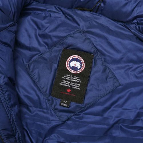 Canada Goose Navy Down Puffer Jacket