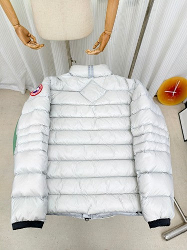 Canada Goose White Slim Puffer Jacket
