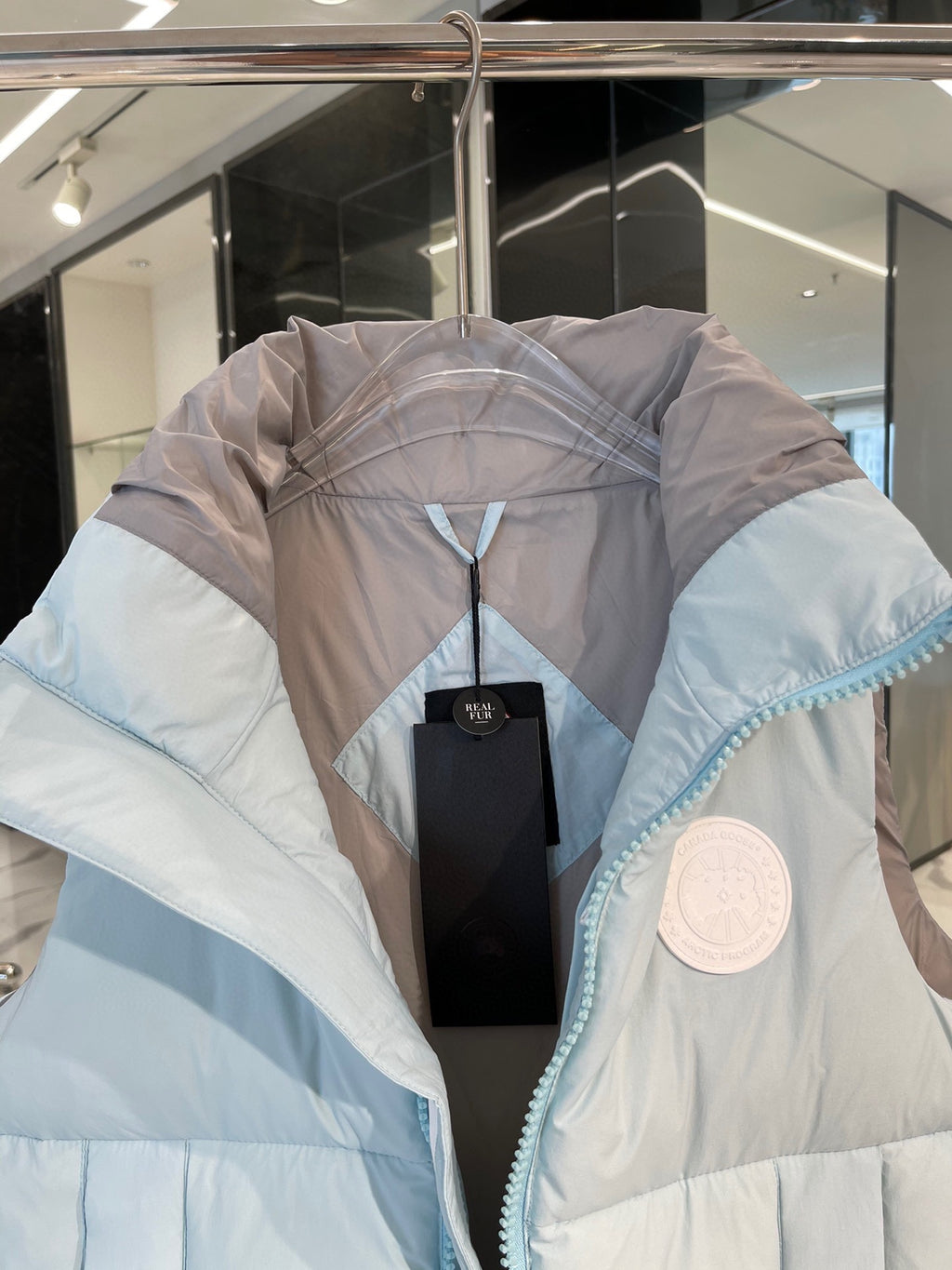 Moncler Sky Blue Down Vest