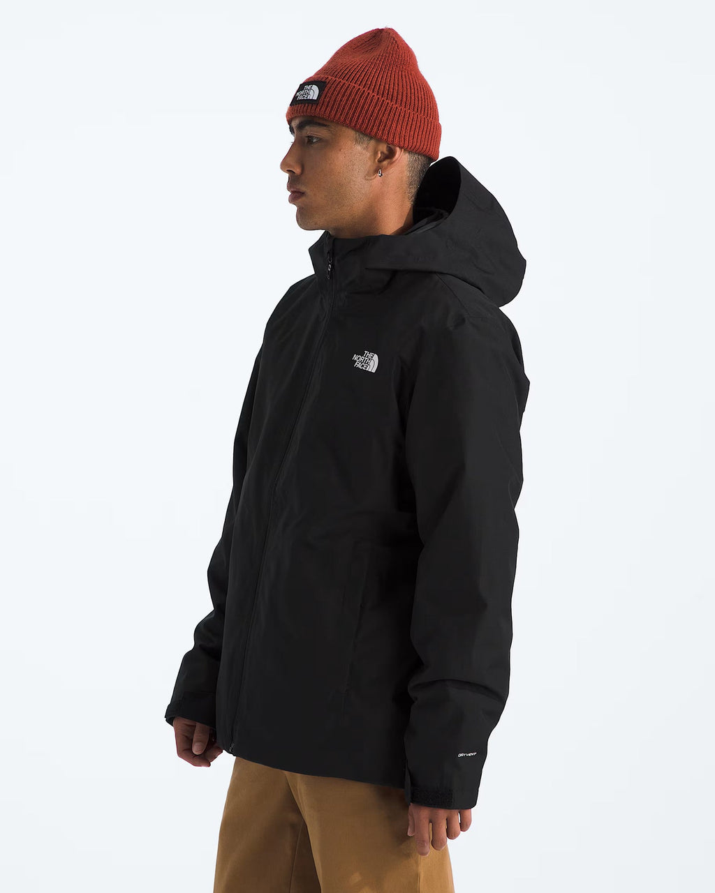 The North Face Black DryVent Hooded Shell Jacket