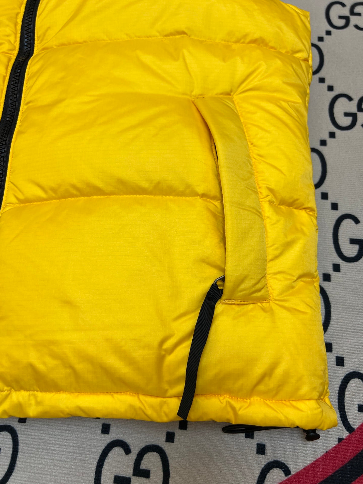 The North Face Yellow 700 Down Vest