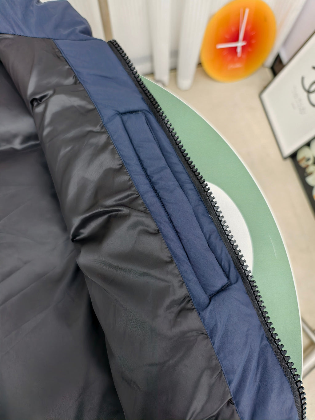 Canada Goose Navy Down Puffer Coat