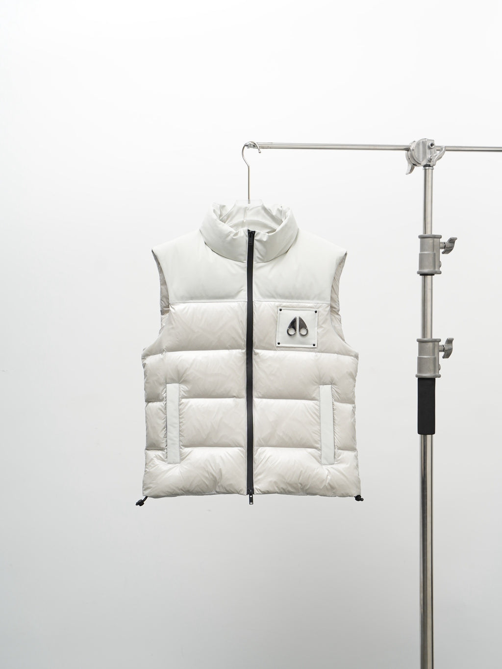 Moose Knuckles White Down Vest