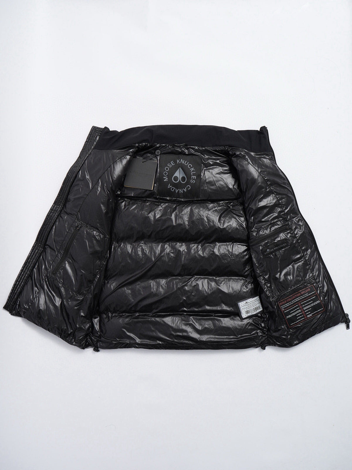 Moose Knuckles Black Down Vest