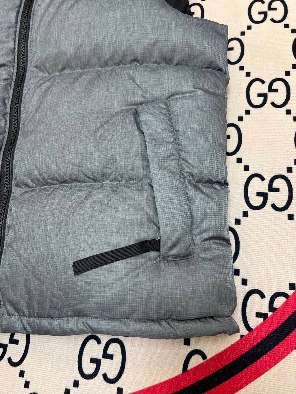The North Face Grey 700 Down Vest