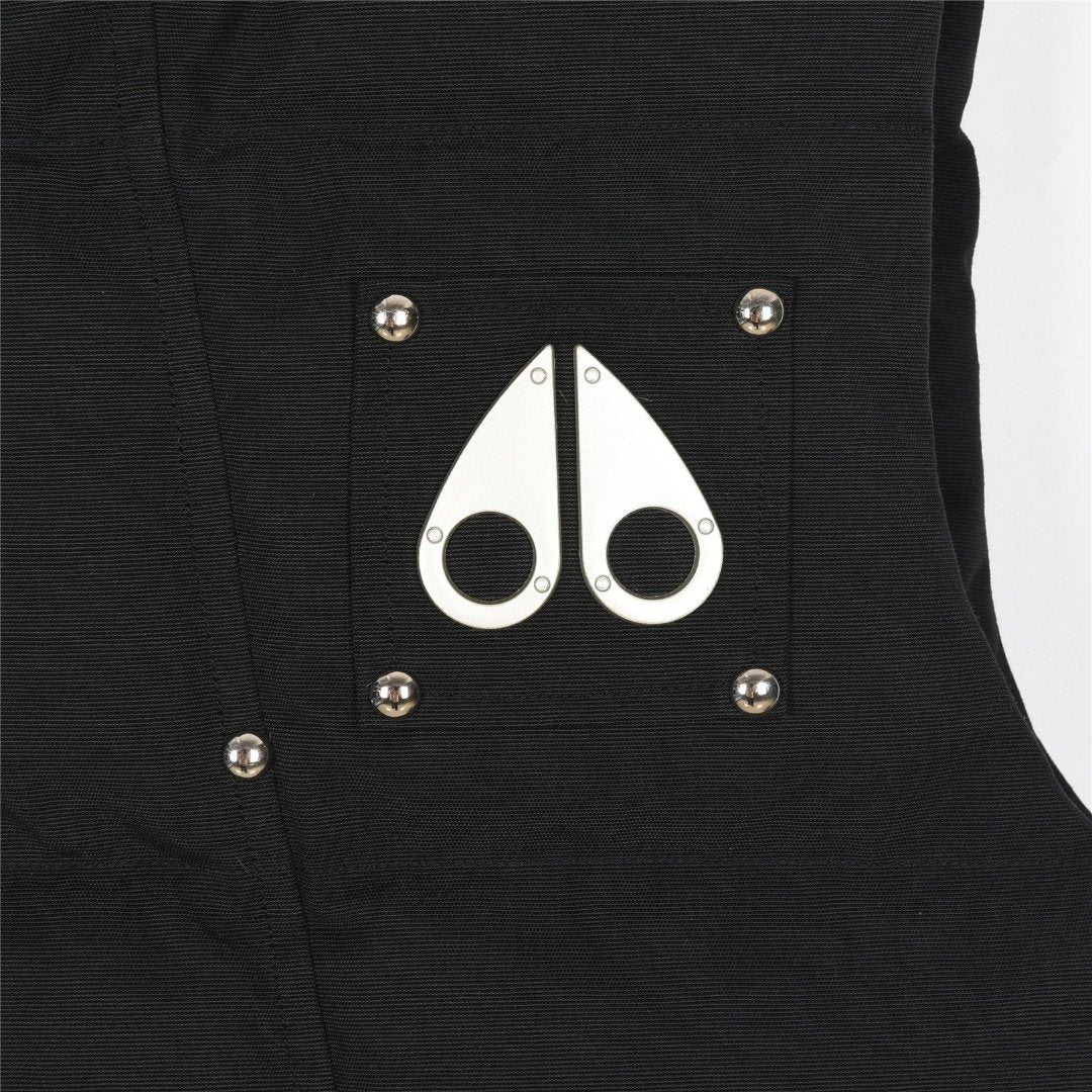 Moose Knuckles Black Down Vest