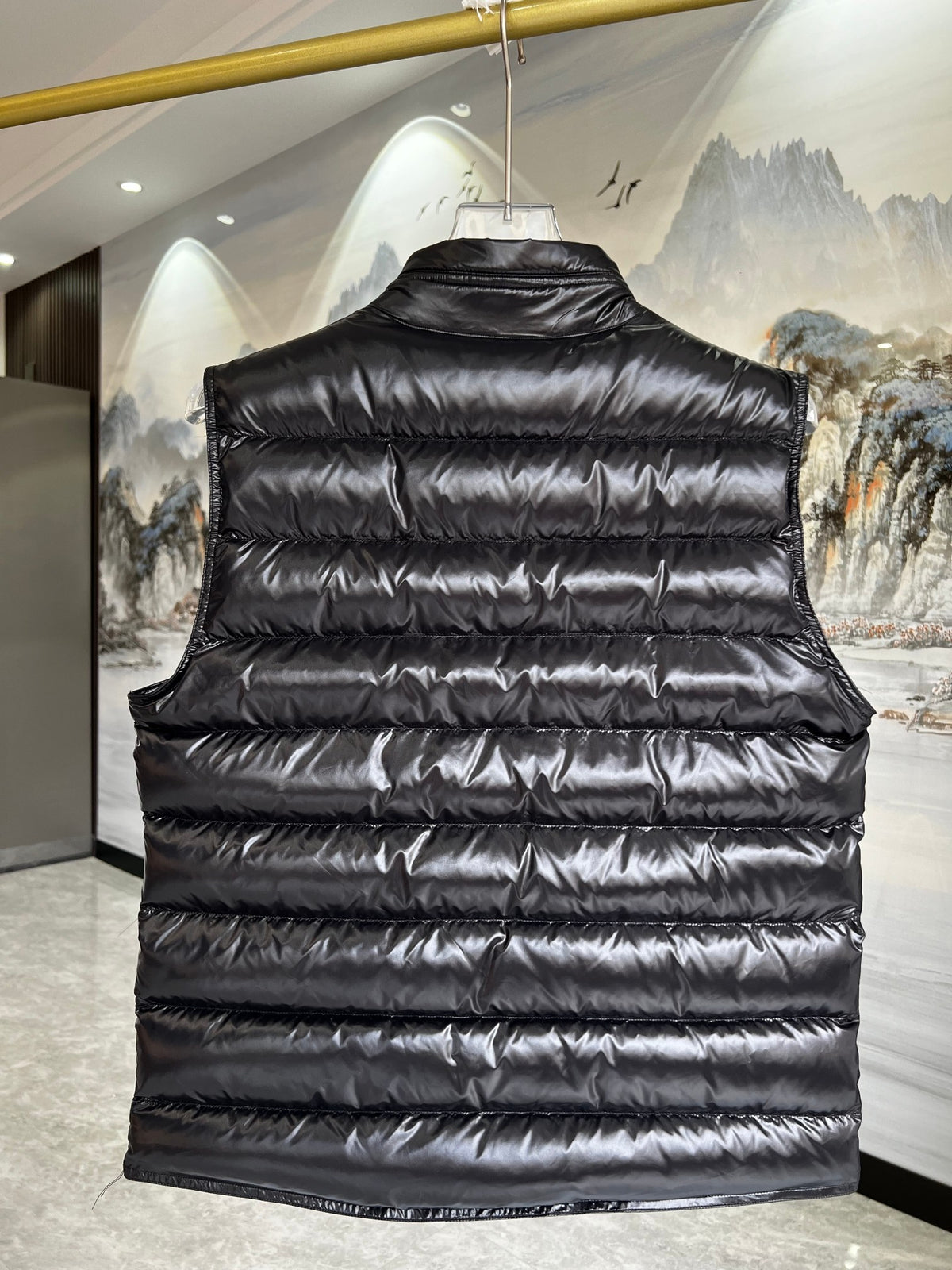 Moncler Black Down Vest