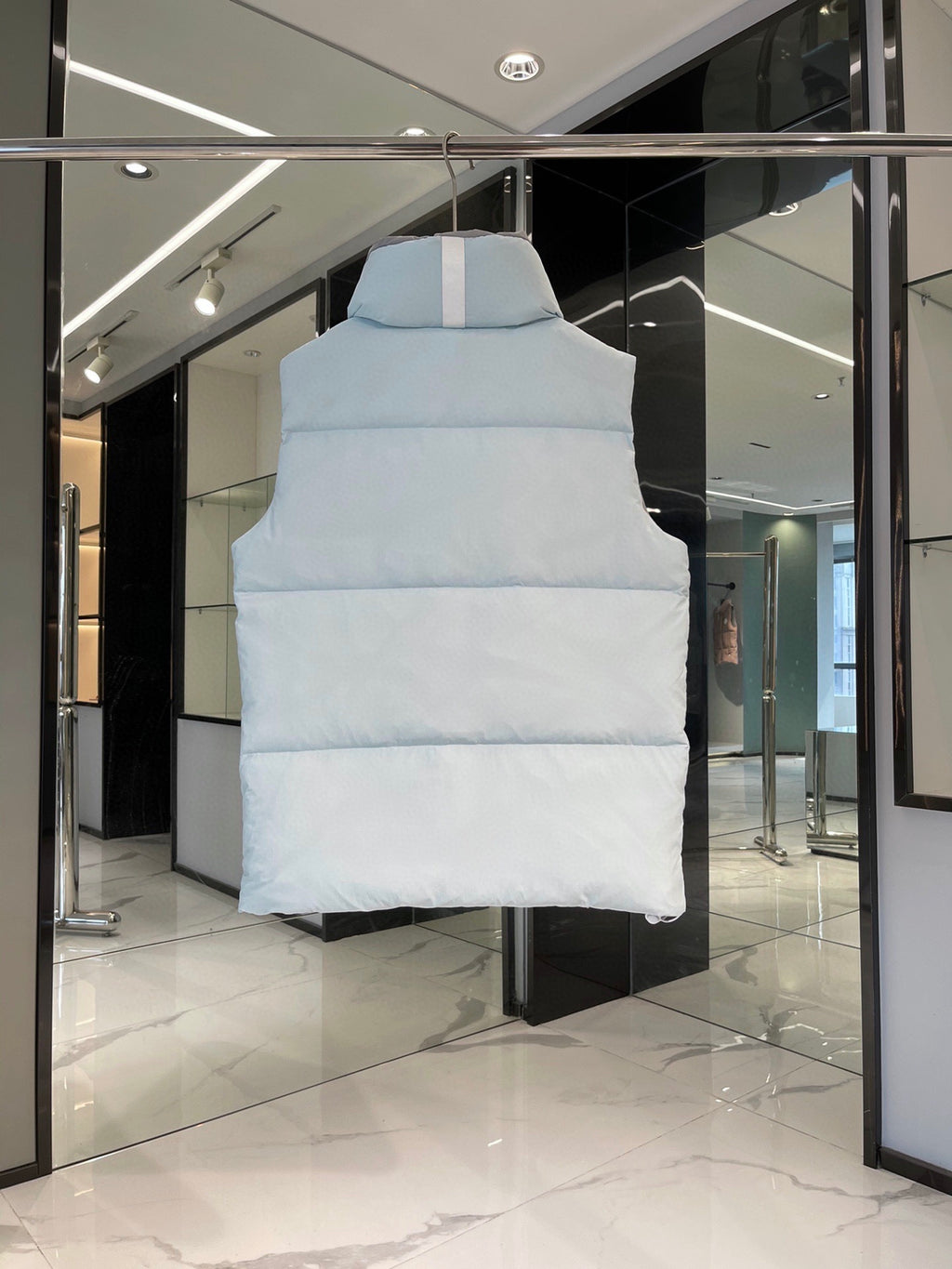 Moncler Sky Blue Down Vest