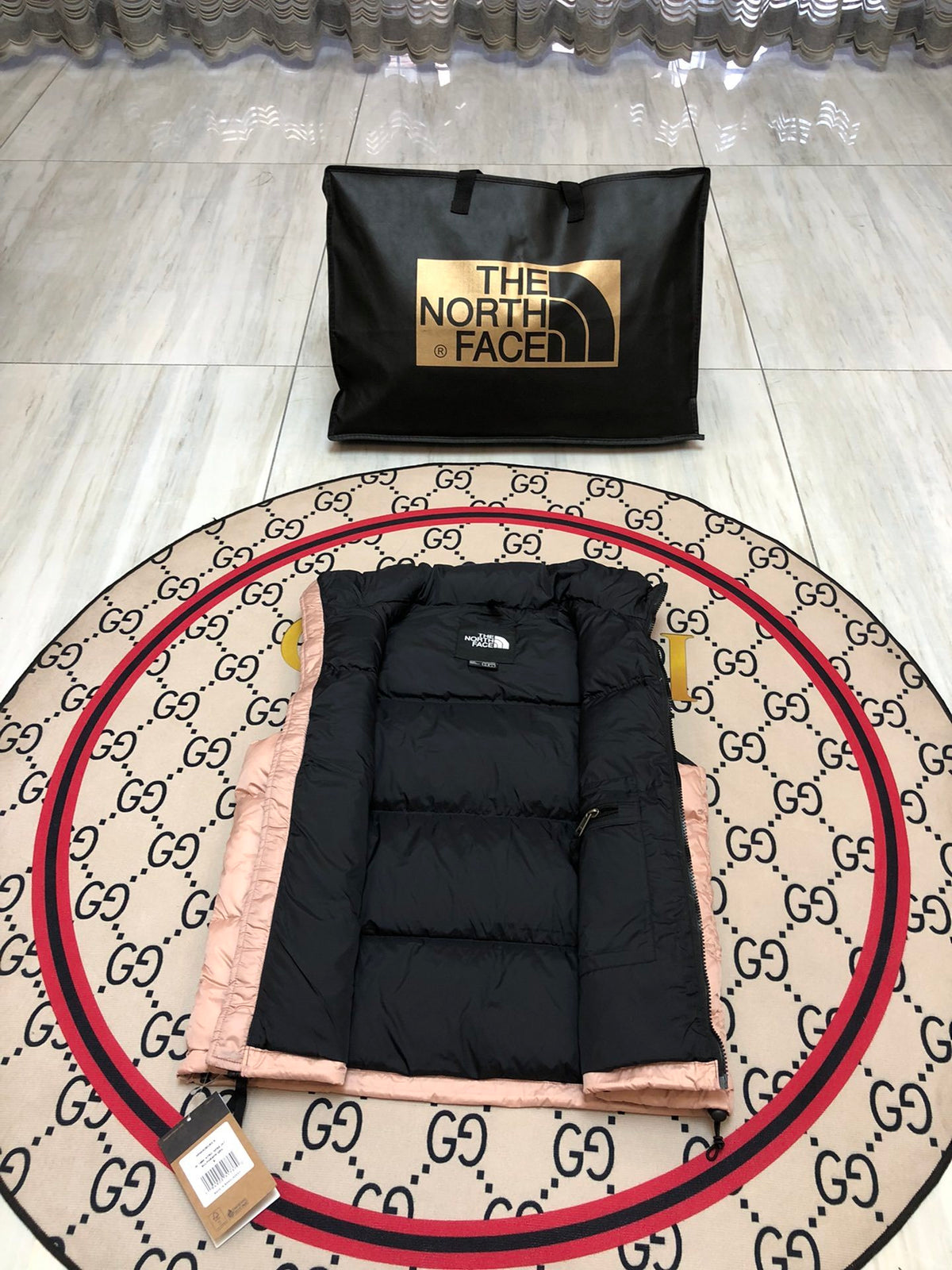 The North Face Pink 700 Down Vest