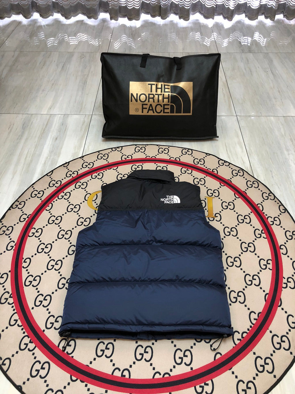 The North Face Navy 700 Down Vest