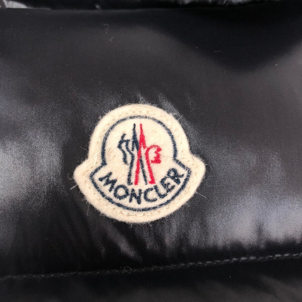 Moncler Black Hooded Down Vest