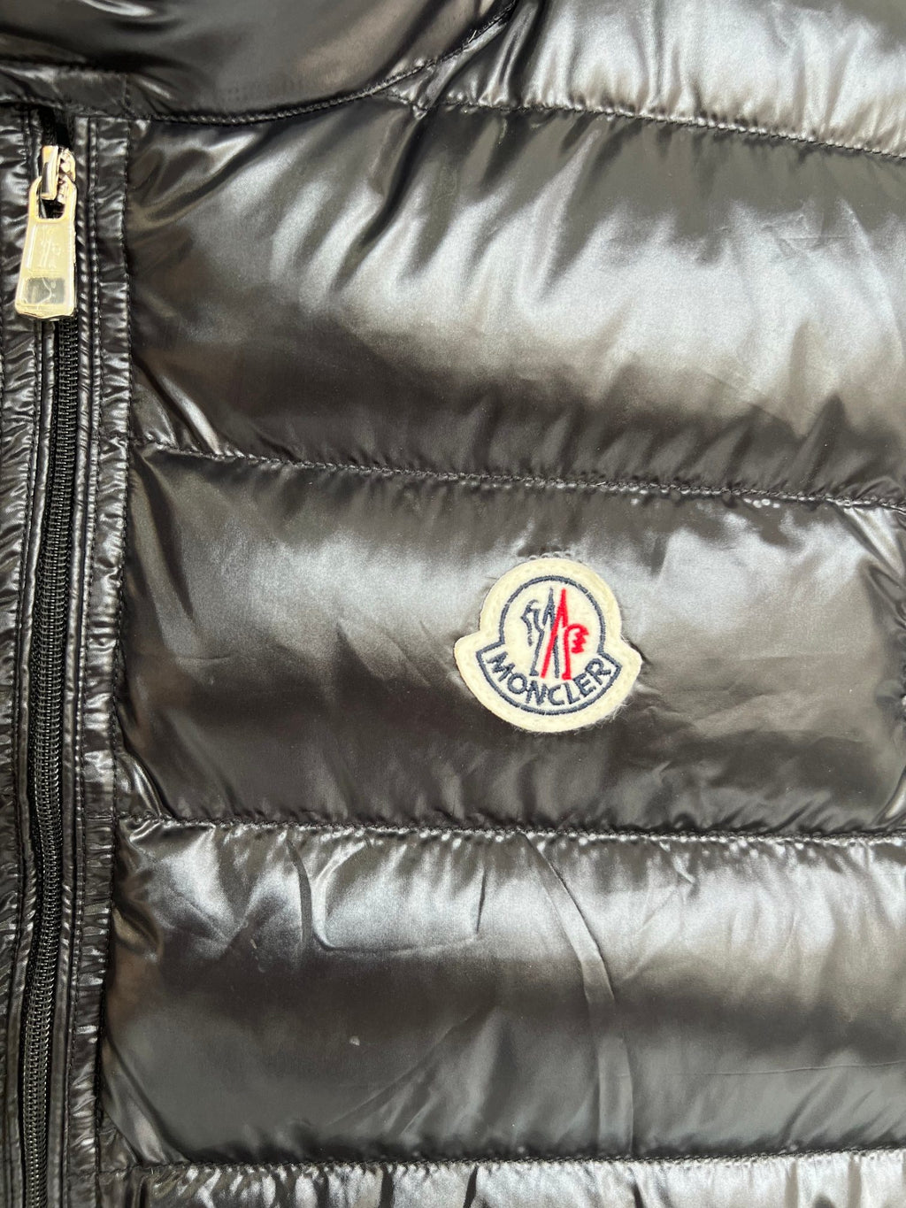Moncler Black Down Vest