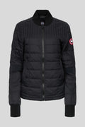Canada Goose Black Slim Quilted Bomber Jacket