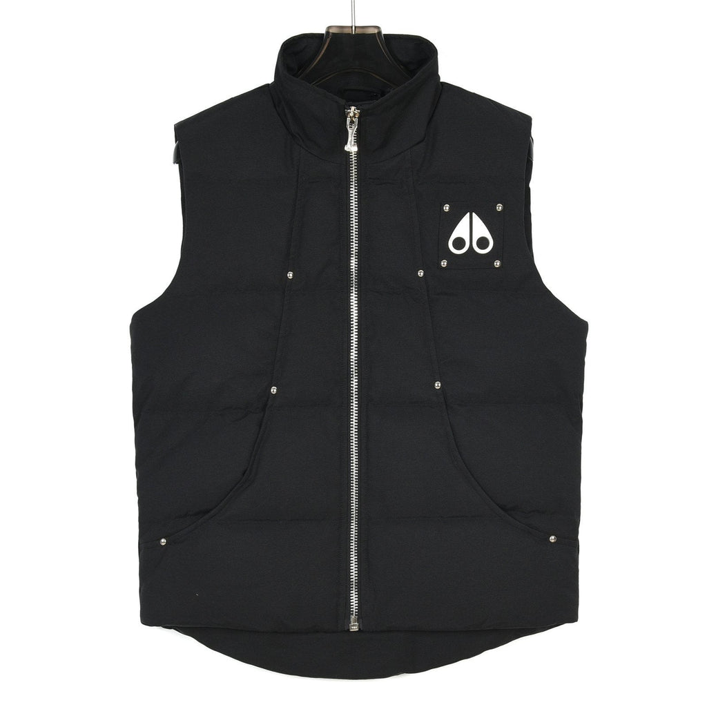 Moose Knuckles Black Down Vest