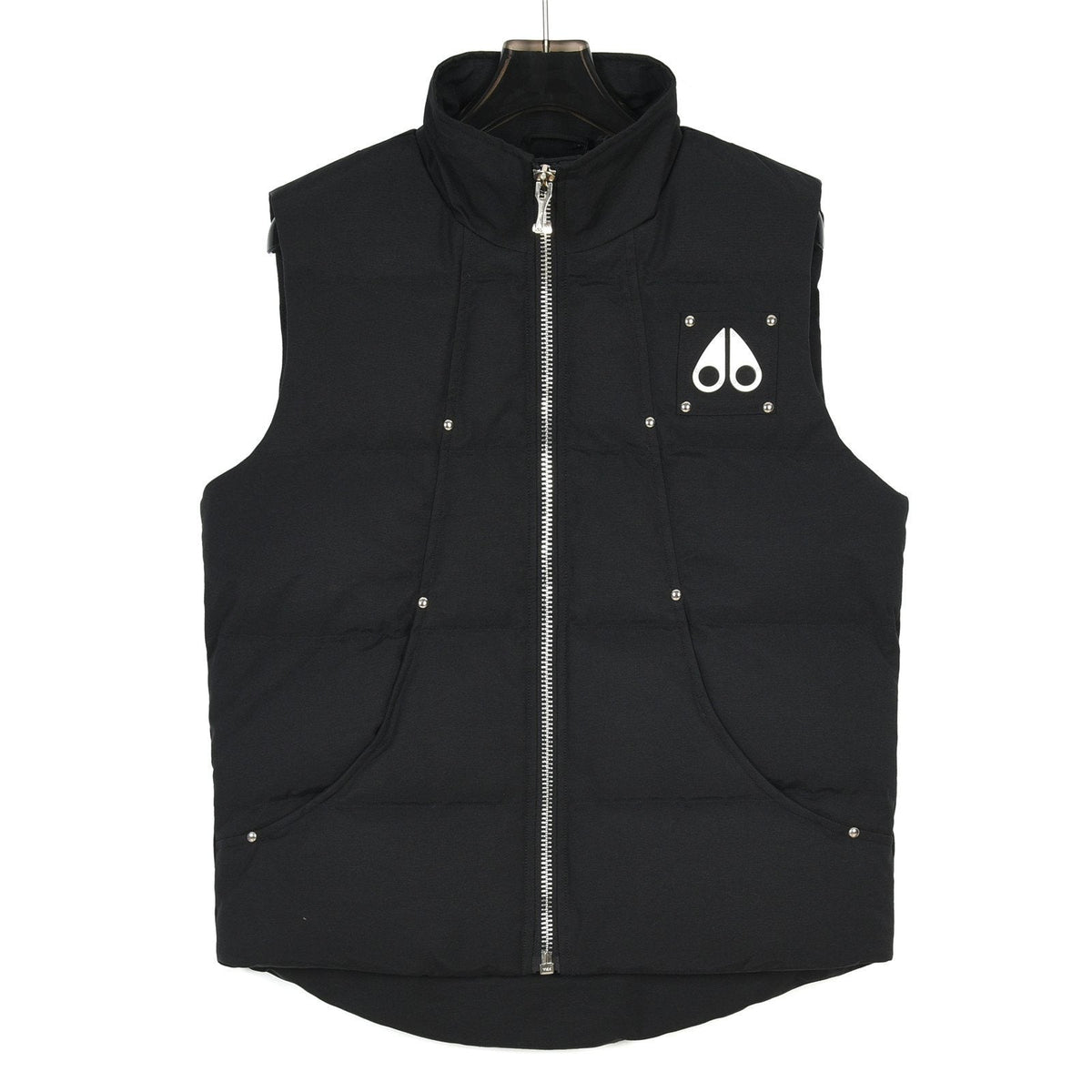 Moose Knuckles Black Down Vest