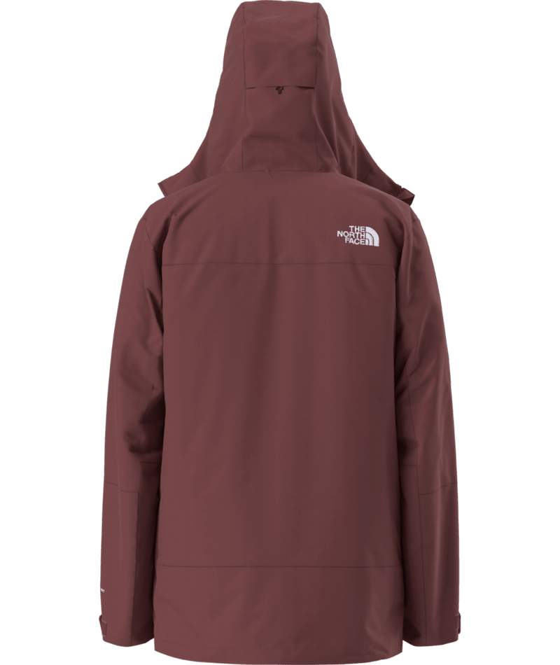 The North Face Burgundy Freedom Triclimate 3-in-1 Hooded Jacket