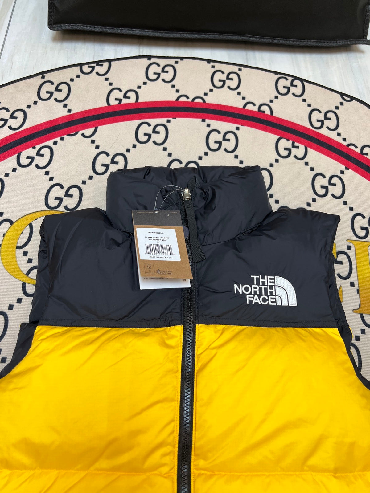 The North Face Yellow 700 Down Vest
