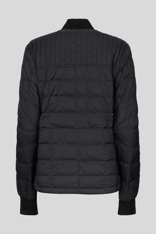 Canada Goose Black Slim Quilted Bomber Jacket