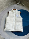 Moncler White Down Vest