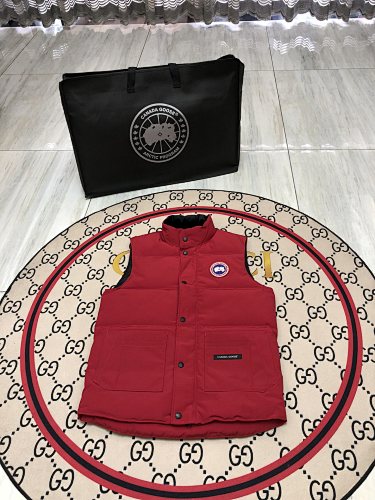 Canada Goose Red Down Vest